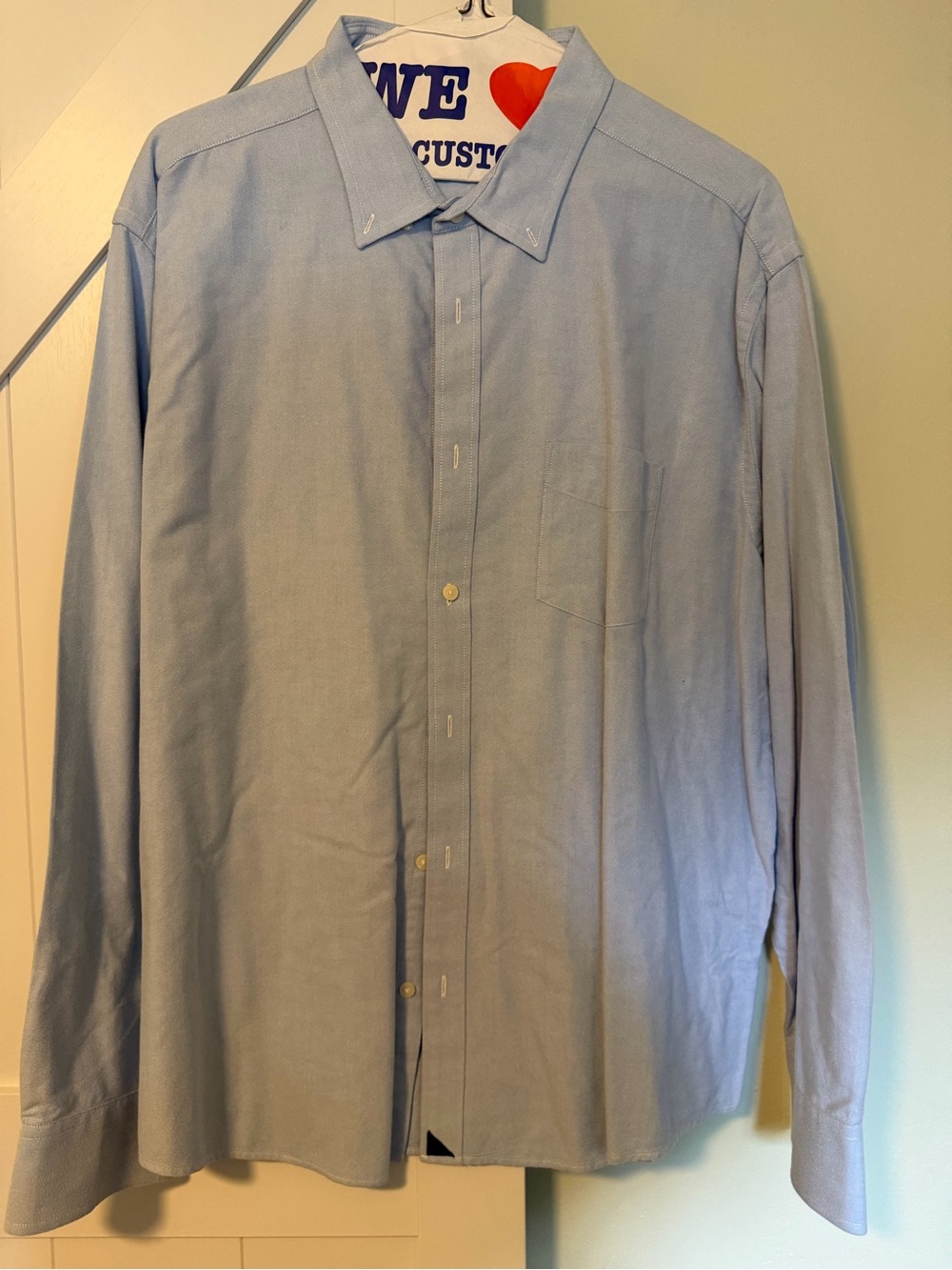 UNTUCKit Light Blue Oxford Button-Down Shirt